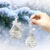 Christmas Decorations Christmas Angel Balls of "I Have An Angel In Heaven" Christmas Tree Decorations Navidad Xmas Home Decor Year Ornaments 230905