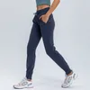 Womens Pants Capris 12 Colors Drawstring Fitness Women Sweatpants with Two Side Pockets 4Way Stretch Leggings Lady Stretchy 230905