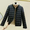 Kvinnors dikerockar 2023 Kvinnor Jacket Autumn Winter Korean Loose Lightweight Casual Warm Down Cotton Parkas Kvinnliga Outweat Overrock Lady