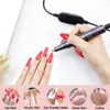 Nail Manicure Set 3500030000RPM Portable Electric Drill Machine For Pedicure File Milling Cutter With Ceramic Polish Pen 230906