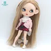 Doll Accessories Clothes for doll Fashion jacket skirt shirt fits Blyth Azone OB22 OB24 accessories toys gift 230907