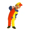 Special Occasions Kids Child Cosplay Clown Costumes for Girls Boys Toddler Halloween Purim Carnival Fancy Dress Party Naughty Haunted House 230906