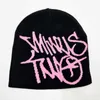 Mt Knitted Hat, Men's and Women's Jacquard Popular Hip-hop Letter Trendy Street Hat ZMPX