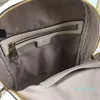 Lyxiga ryggsäck Kvinnor Back Pack Canvas Leather Fashion Letter Ribbon Gold Hardware Handbag Purse Shoulder Bag