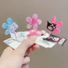 Creative Cute Rotatable Windmill Kids Hair Clip Girls Cute Cartoon Kuromi Rabbit Lovely Hairpins Headband Barrettes Fashion Hair Accessories 2614