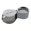 LOUPES MACTERIVIRS 30x21mm مجوهرات العين العيون LOUPE MAGNIFIER MESSINGED GLASS لمجوهر