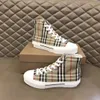 Top Quality Casual Sapatos Vintage Check Sapatos High-Top Sapatilhas Sapato Homens Mulheres Plataforma Trainer Temporada Shades Flats Marca Clássico Ao Ar Livre 05