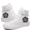 Dress Shoes TV -show Supernatural Laceup Sneakers Casual Canvas 230905