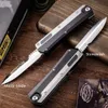 2Models UT 184-10S Signature Series Glykon Automatic Knife Combat Tactical AUTO Pocket Knives EDC Outdoor Camping Hunt Tools