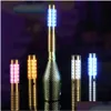 Autres fournitures de fête d'événement rechargeable LED Strobe Baton Bouteille de Champagne Clignotant Stick Light Glow Lampe pour KTV Bar Club Anniversaire Dhdna