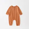 Kläder set Rompers baby spädbarn pojkar 'onesie flickas kläder småbarn jumpsuit bodysuit sommar anti-msquito barn i ett stycke pyjamas