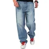 Jeans pour hommes Automne Printemps Rétro Solide Lâche Baggy Skateboard Hommes Harem Denim Pantalon Large Jambe Plus Taille Droite Coton Pantalon Vêtements