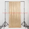 Curtain Decoration 3MM Sequin Curtains For El Wedding Party Events Shiny Background Fabrics Backdrop Silver/Gold/Blue/Pink