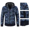 Vestes pour hommes Homme Manteau Cool Chaud À Capuche Hommes Veste Cardigan Doux Fermeture À Glissière Pour Un Usage Quotidien