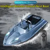 ElectricRC Boats Smart Vitesse Fixe Croisière Radio Télécommande Pêche Appât Bateau 1.5KG 500M Double Veilleuse Leurre Pêche RC Bait Boat Fishing 230906