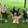 Otro evento Suministros para fiestas Decoración de terror de Halloween para insertar un gran columpio Fantasma Control de voz Decoración Accesorios de miedo Decoración del jardín del hogar 230905