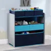 Supports de rangement Racks Delta Children 6 Bin Design and Store Organisateur de jouets Gris Bleu 230906