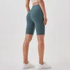 Running Shorts Women Seamless Sports Leggings Summer High Waist Fitness Yoga Naked Feeling Workout Gym Slim Pants