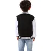 Vestes Enfants Baseball Varsity Vestes Enfants Garçons Filles Cardigan Casual Sweatshirts Sportswear Manteau Outfit Printemps Automne 230906