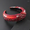 Haarspeldjes Boheemse Mode Bloem Hoofdband Temperament Spons Kristal Steentjes Haarband Voor Vrouwen Bruiloft Accessoires 227