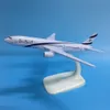 Diecast Model Car Jason Tutu Plane Model Airplane Israel Boeing B777 Aircraft Model Diecast Metal 1 400 16cm Model Airplanes Plane Toy Gift 230906