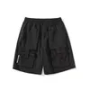 Shorts masculinos oversize 5xl carga 2023 verão casual maior bolso clássico algodão marca masculino preto cáqui calças trouers