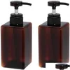 Paketleme Şişeleri Toptan 450ml Doldurulabilir Boş Plastik Sabun Dispenser Şişe Pompası Kozmetik Şampuanlar Banyo Duş Losyon OT04F