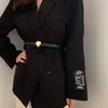 Mode Lederen Dunne Riem Voor Vrouwen Metalen Hart Gesp Tailleband Designer Vrouwelijke Broek Jurk Jas Decoratie Tailleband