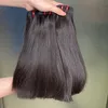 Top Quality 12A Grade Human Hair Unprocessed Weave Brazilian Malaysian Indian Raw Hair Bundles 3 Piece Silky Straight Short Hair Extensions for black women