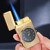 Multifunctional high-quality lighters are not to be missed, and the new metal loud lighter comes with an electronic watch gift ODXA