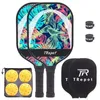 Squash Racquets 2pcs Pickleball Paddle Lightweight Pickleball Paddles Thin And Quick Pickleball Rackets Set With Carrying Bag And 4 Balls 230906