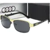 Lunettes de soleil Designer Luxury Brand Audi Classic For Men Women Women New Men's Polarise Lasses Fashion conduisant un lot de crapaud