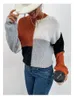 Chandails pour femmes automne pull Base tricoté col rond pull multicolore 230905