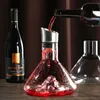 Bar Tools Wine Decanter Transparent Lead Free Crystal Glass Dispenser Flask Clear Accessories Barware Creative Iceberg Decanters 230906