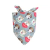 Vêtements pour chiens Chiots Bandanas pour animaux de compagnie Collier Écharpe Noeud papillon Coton Le plus à la mode Livraison directe Fournitures de jardin à domicile Dh3Ks