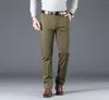 Männer Hosen Frühling Sommer Männer Hohe Qualität Kleid Business Büro Baumwolle Klassische Khaki Royal Blau Gerade Anzug Hose Männlich