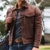 Jaquetas masculinas retro masculino óleo encerado jaqueta lona algodão cáqui uniforme militar luz casual trabalho estilo safari casacos homem roupas dos homens