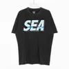 メンズTシャツ聖マイケルXシーSSメンメンズメンズTシャツ洗浄された苦痛ヴィンテージヒップホップハイストリートカジュアルカジュアル特大