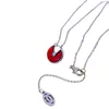 gioielli firmati collana classica doppio cerchio amore oro argento colori oro rosa collana di moda per donna adatta per outfit quotidiano regalo per San Valentino