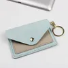 Designers Luxury Mini Coin Purse KeyChain Fashion Womens Mens Credit Card Holder Coin Purse Wallet Ring Keychain Top16