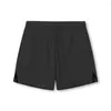 Shorts de corrida esporte secagem rápida solto homens verão ginásio fitness musculação bermuda masculino treinamento calças esportivas bottoms praia