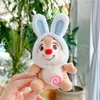 Cartoon Squirrel Doll Pendant Plush Toy Bag Pendant Animal Keychain Wholesale