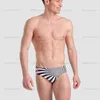 Costumi da bagno da uomo Slip da bagno da uomo Competizione Allenamento Palestra Costume da bagno Quick Dry Comodo baule 2023