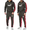 Tute da uomo Abbigliamento Tute di moda Abbigliamento sportivo da jogging Tuta da donna con cappuccio Set Abbigliamento Felpe con cappuccio Pantaloni sportivi Felpa