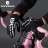 Sporthandschoenen ROCKBROS Fietshandschoenen Unisex Touchscreen Winddicht Lange Vinger Ski Buiten Kamperen Wandelen Motorhandschoenen Fietsuitrusting 230906