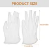 Disposable Gloves 10 Pairs Practical Protection Stage Dust-free Cloth Thickened Hand Protector Work Working Labor