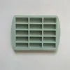 Baking Moulds 15 Grid Rectangular Cube Silicone Chocolate Bar Candy Mold Ice Square Tray Mould Pub Wine Blocks Maker