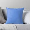 Kudde Plain Solid Cornflower Blue - En av de många nyanser av Ozcushions kastar täckning