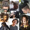 Human Hair Bulks 10-20inch Synthetic Handmade Dreadlocks Hair Extensions Ombre wigs Crochet Braiding Hair For Black Women And Men Hair Expo City 230906