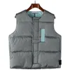 Hoge kwaliteit merkontwerpers topstoney vesten Klassieke trendy geborduurde badge dons 22-23 Nylon Metalen vest Warm en veelzijdig kompas donsvest voor heren en dames